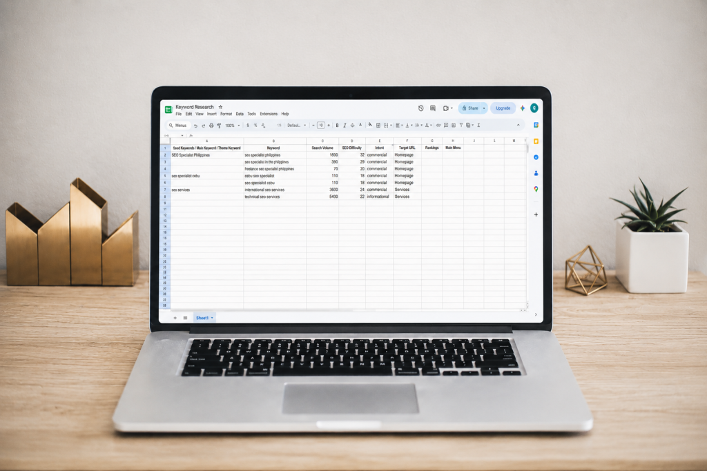 Google Sheet Photo